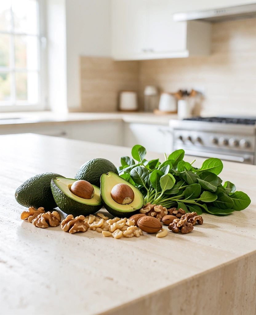 Gesunde Lebensmittel Auswahl